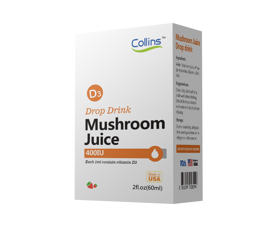   科琳思维生素D蘑菇汁滴液饮品